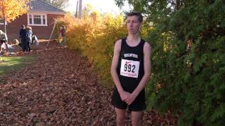 Andrew Alexander dedicates OFSAA XC win to late father support team [upl. by Aneehsat]