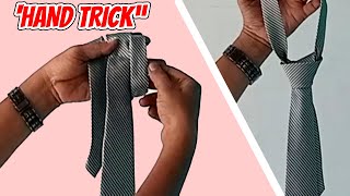 HALF WINDSOR KNOT BY HAND TRICK  HOW TO TIE A TIE [upl. by Coumas]