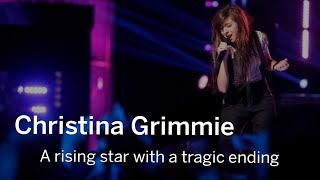 Christina Grimmie the voice a rising star with tragic ending [upl. by Annayr]