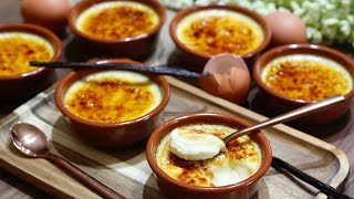 🍮RECETTE DE LA CRÈME BRULÉE À LA VANILLE  LINCONTOURNABLE DESSERT FACILE 🍮 [upl. by Grubb]