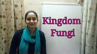 Kingdom Fungi  Biological classification part4  Class XI  Lecture 32 [upl. by Eynttirb]