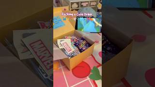 Packing a cute order 🫶🏻 shorts smallbusiness nature viralvideo [upl. by Hartzke]