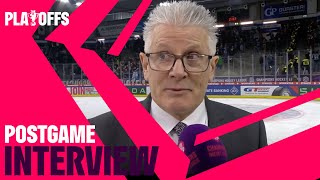 Postgame Interviews Straubing Tigers vs ZSC Lions Zurich [upl. by Cornela199]