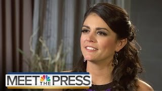 SNLs Cecily Strong Obama A Tough Act To Follow  Meet The Press  NBC News [upl. by Aire]