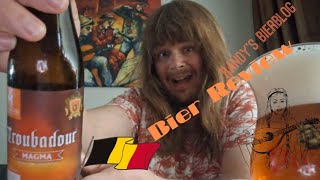 Randys Bierblog  Troubadour Magma Bier Review [upl. by Encratis]