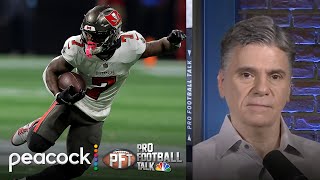 Missed facemask call costs Buccaneers late in OT loss to Falcons  Pro Football Talk  NFL on NBC [upl. by Oniliuqnart]