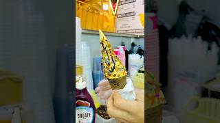 mango amp vanilla cone icw trending shorts viralvideo icecream [upl. by Anauq119]