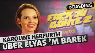 Karoline Herfurth Elyas MBarek verarscht mich  DASDING [upl. by Hershel]