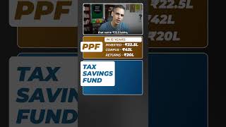 PPF vs TaxSaving FUND  Ankur Warikoo shorts [upl. by Helmer]