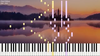 Rêverie for piano L68 by Claude Debussy  Synthesia  Library of Music [upl. by Eixor697]