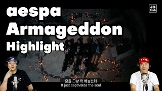 HL aespa  Armageddon Review amp Reaction by KPop Producer amp Choreographer [upl. by Groeg17]