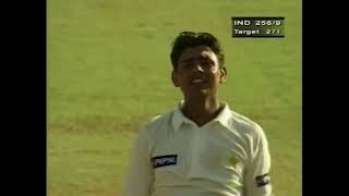 Saqlain Mushtaq 5 wickets vs India  1st Test 1999  Match Winning Performance Part 2  Celebration [upl. by Lunt995]