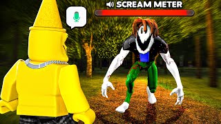 If You Scream This Roblox Game Gets More Scary [upl. by Rempe]