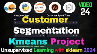 Customer Segmentation with KMeans Clustering RealWorld Example in Python amp Streamlit [upl. by Nnylarac911]