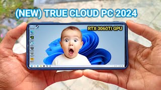 NEW POWERFULL TRUE CLOUD GAMING WITH RTX 3060 TI GRAPHICS [upl. by Valenta]