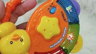 Vtech Twinkle amp Learn Tambourine Review [upl. by Aihsrop518]