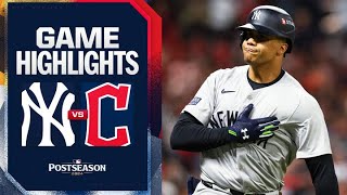 Yankees vs Guardians ALCS Game 4 Highlights 101824  MLB Highlights [upl. by Youngman91]