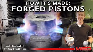 How its made  Omega forged pistons  Part 1 [upl. by Ecirtaeb266]