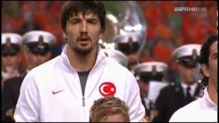 Holland vs Turkey National Anthems [upl. by Kenwrick]