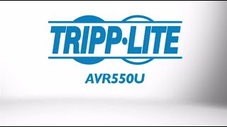 Tripp Lite AVR550U AVR Series UPS System [upl. by Car402]