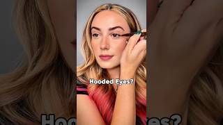 Isnt It The Best Hooded Eyes Eyeliner Hack makeuptutorial [upl. by Ayiotal54]