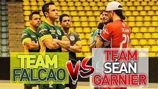 TEAM FALCAO vs SÉAN GARNIER  CRAZY SKILLS AT REIS DO DRIBLE [upl. by Lorrimor]