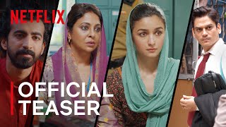 Darlings  Official Teaser  Alia Bhatt Shefali Shah Vijay Varma Roshan Mathew  Netflix India [upl. by Ferdie]