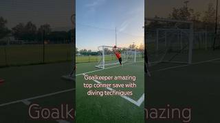 Lorenzo Goalkeeper amazing top conner save football goalkeeper neuer [upl. by Innig]