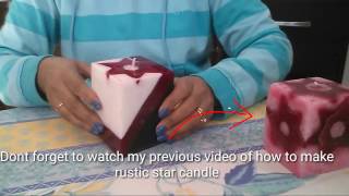 Layered Candle Tutorial [upl. by Marylou503]