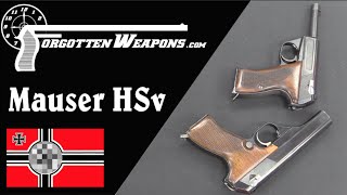 Prototype Mauser HSv Pistols [upl. by Inesita]