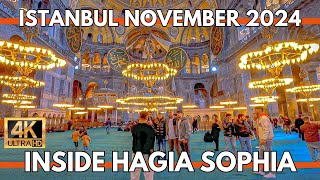 ISTANBUL TURKEY CITY CENTER 4K UHD WALKING TOUR IN SULTANAHMET OLD TOWN TOURISTIC DESTINATION [upl. by Nura185]