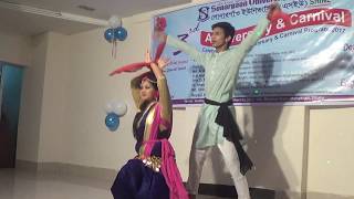 jole utho bangladesh Dance cover at sonargaon university [upl. by Nnyleitak415]