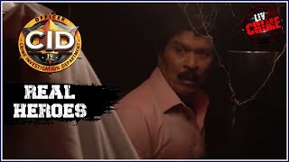 Real Heroes  सीआईडी  CID  Chilling Adventure In A Horror House [upl. by Eenafets]