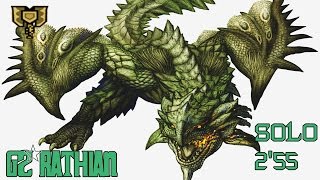 ┌MHXXMHGU┘ G2★  Rathian  255  Striker Charge Blade [upl. by Urita]