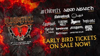 BLOODSTOCK FESTIVAL 2024  BAND ANNOUNCEMENT [upl. by Friederike]