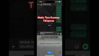 WhatsAPP taranan bir metni otomatik olarak WhatsApp‘a yazdırma ￼ [upl. by Llesram66]