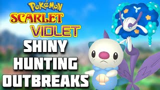 LIVE SHINY HUNTING MASS OUTBREAKS IN POKEMON SCARLET AND VIOLET [upl. by Chemesh373]