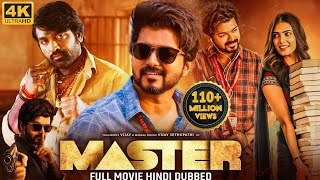 Thalapathy Vijays MASTER 2022 New Released Full Hindi Dubbed Movie  Vijay Sethupathi  New Movie [upl. by Netsrejk]