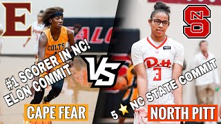 5 ⭐️ Zamareya Jones vs 1 Scorer in NC Jayda Angel Cape Fear vs North Pitt at SC MLK Invitational [upl. by Bloom]