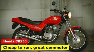 2023 Honda CB250 1992 2003 Review Cheap to run great commuter [upl. by Acimehs]