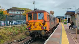 1Q56 7396273963 in Sevenoaks on a Test Train [upl. by Alyac]