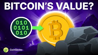 Why Does Bitcoin Have Value Explained in 3 minutes [upl. by Martica]