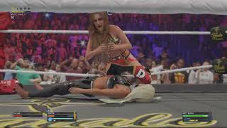 WWE 2K24Maryse vs Britt Baker [upl. by Franky713]