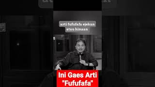 Ini Guys Arti FufuFafa By  Roy Suryo Source  ILC Karni Ilyas [upl. by Aihsenyt]