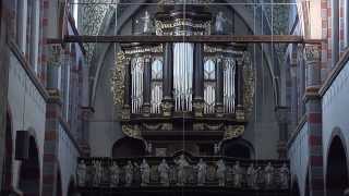 Die Barockorgel der Abteikirche St Nikolaus zu Brauweiler [upl. by Hillie]