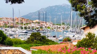 Sardinia  Porto Rotondo  Italy 🇮🇹 Port with beautiful Celebrity Yachts 🛥️ [upl. by Fachan767]