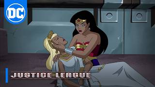 Justice League  Wonder Woman Rescues Hippolyta  Super Scenes  DC [upl. by Einna]