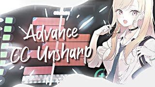 『Tutorial』how to make CC unsharp mask on alight motion  Tudtorial AMV [upl. by Bjork]