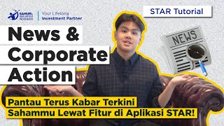 Pantau Terus Kabar Terkini Sahammu Lewat Fitur Ini di STAR [upl. by Leber]