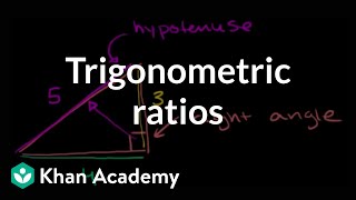 Basic trigonometry  Basic trigonometry  Trigonometry  Khan Academy [upl. by Uamak200]